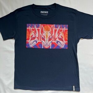 Fortnite Kids T-shirts Size XL navy and red t shirt #Fortnite